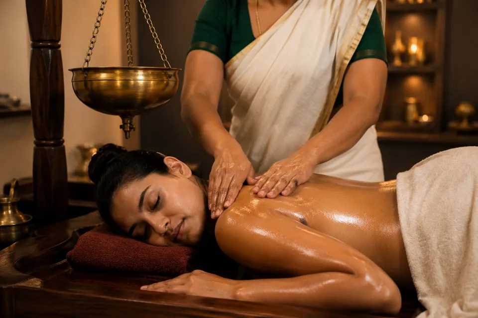 Ayurvedic botanicals and herbal oils at Brightonic, Dwarka