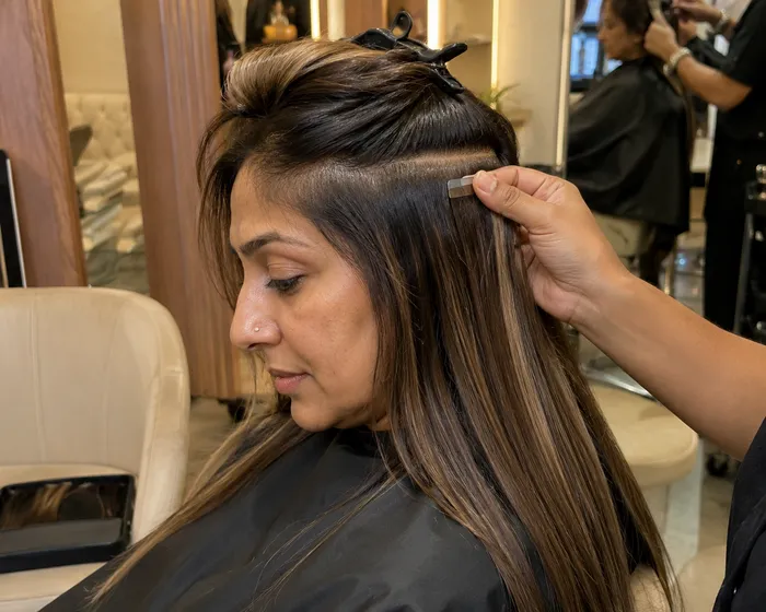 Hair and scalp treatment at Brightonic, Dwarka